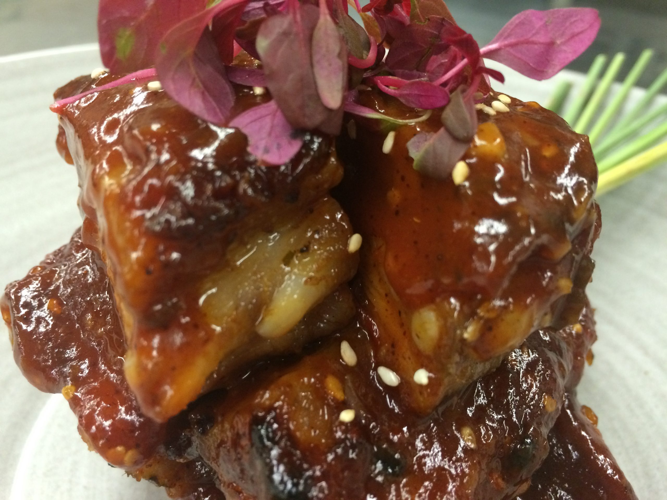 Kaʻū Orange BBQ Pork Ribs