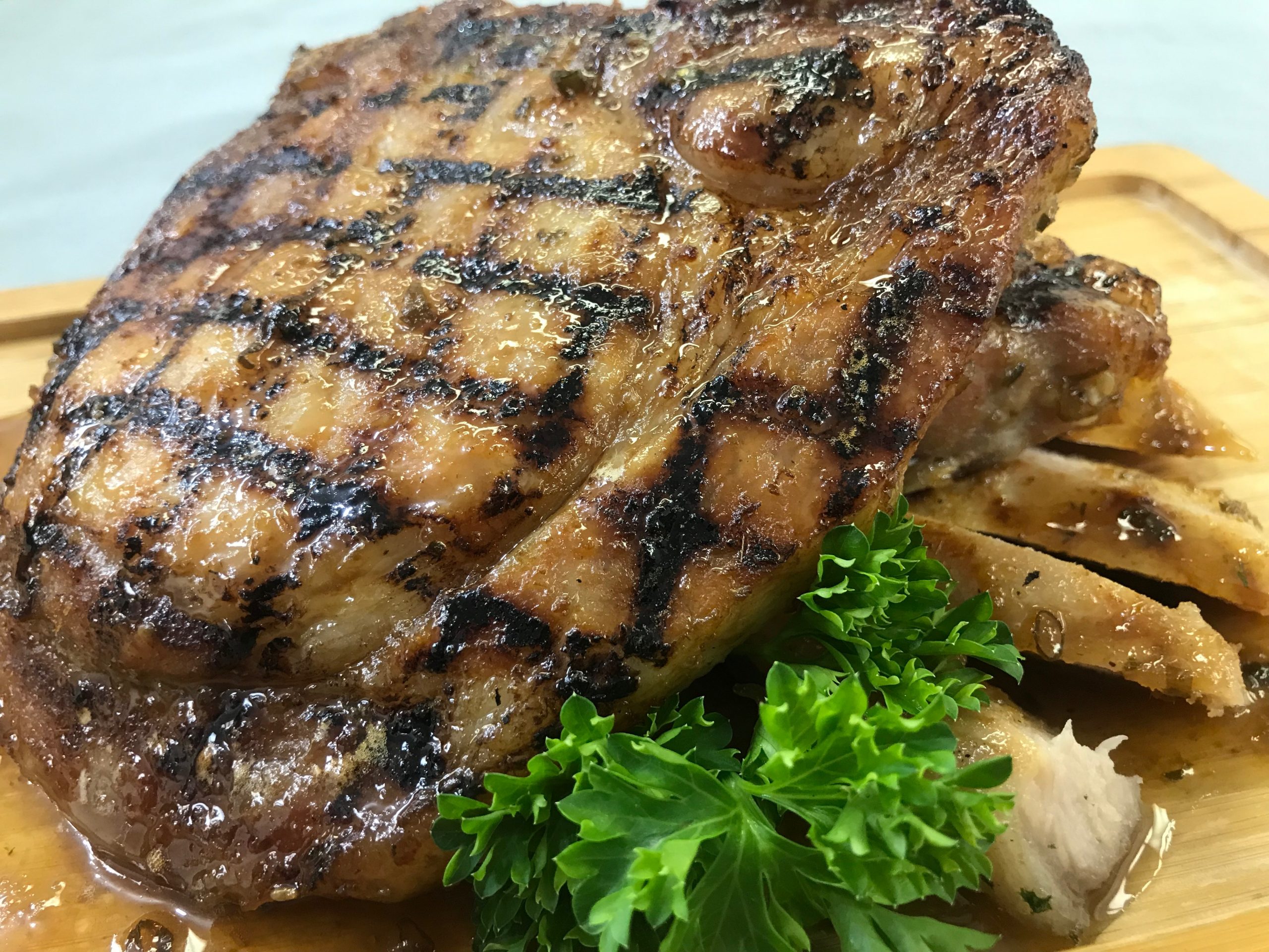 Grilled Lemongrass Pork Chops